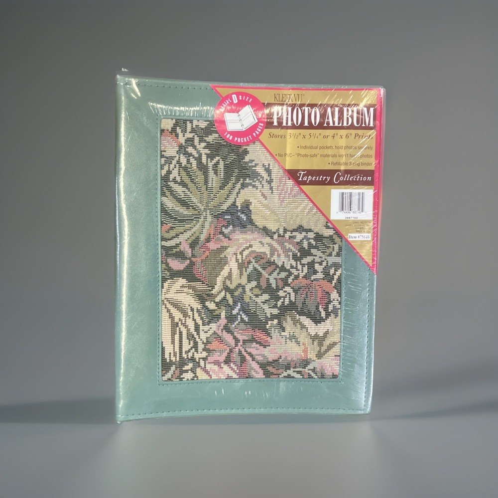 KLEERVU PHOTO ALBUM Stores 3x5 or 4" x 6" Prints‎ Individual Tapestry Collection